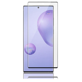 Скрийн протектор от закалено стъкло за 5D FULL SCREEN извит Full Glue напълно залепващ за Samsung Galaxy Note 20 N980F с черен кант